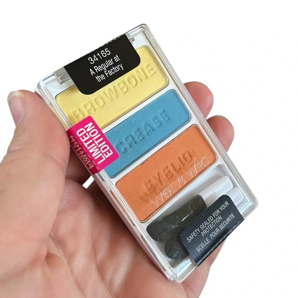 Wet n Wild A Regular at the Factory Coloricon Eyeshadow Trio Pop Art Ltd. Ed NWT